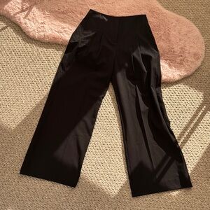 NWT Tags Abercrombie Clean Waist Ultra Wide Leg Pant size 26R